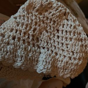 Vintage Contempo Casuals Crocheted Hat